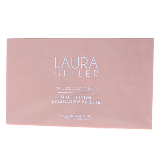 Laura Geller You’re A Natural Multi-Finish 12 Eyeshadow Palette Rose & Taupe NIB - Picture 3 of 11